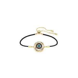 Symbolica Gold-tone Plated Multicoloured Evil Eye Bracelet 5692167