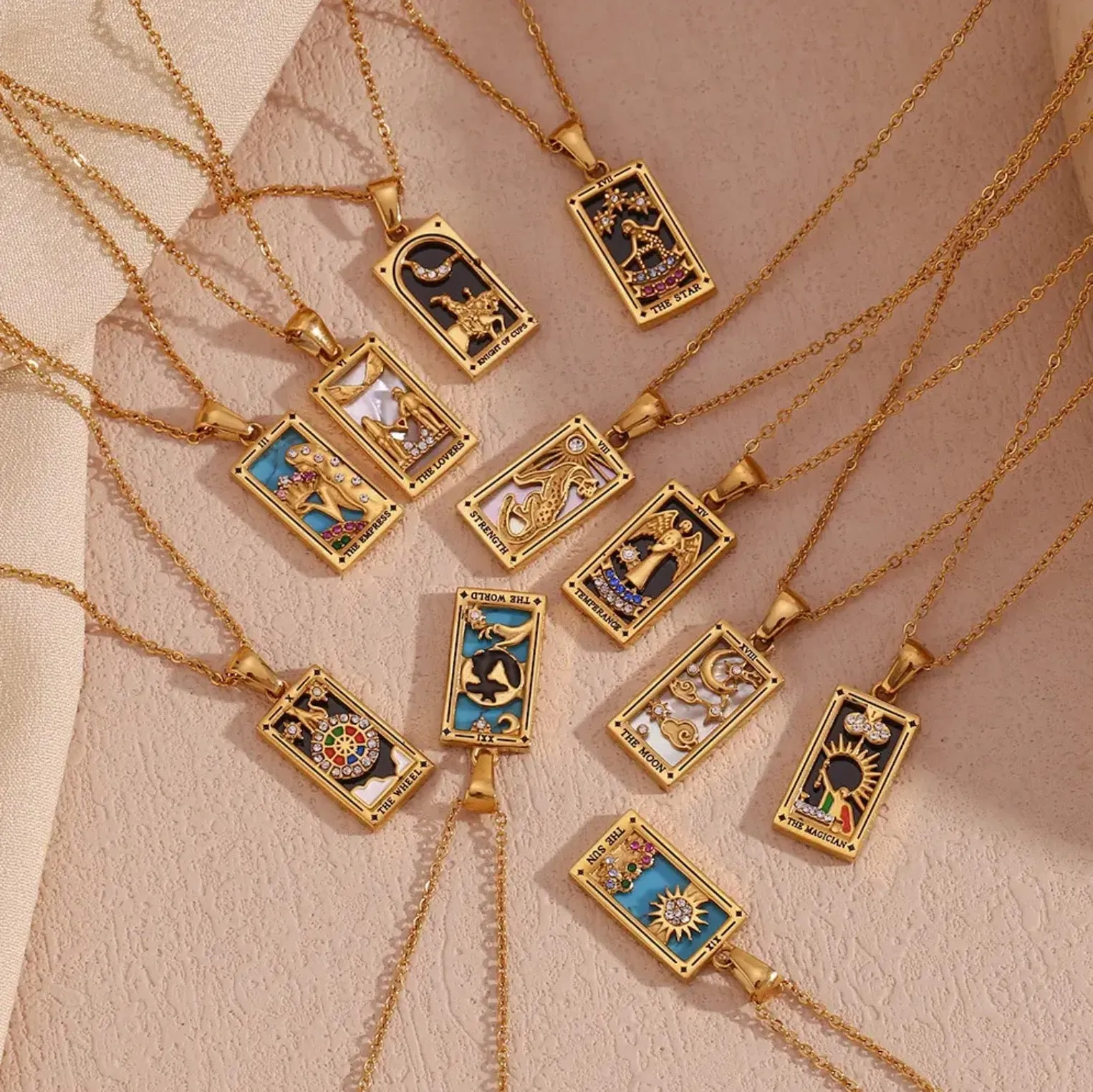 Tarot Necklaces by Triad Collection