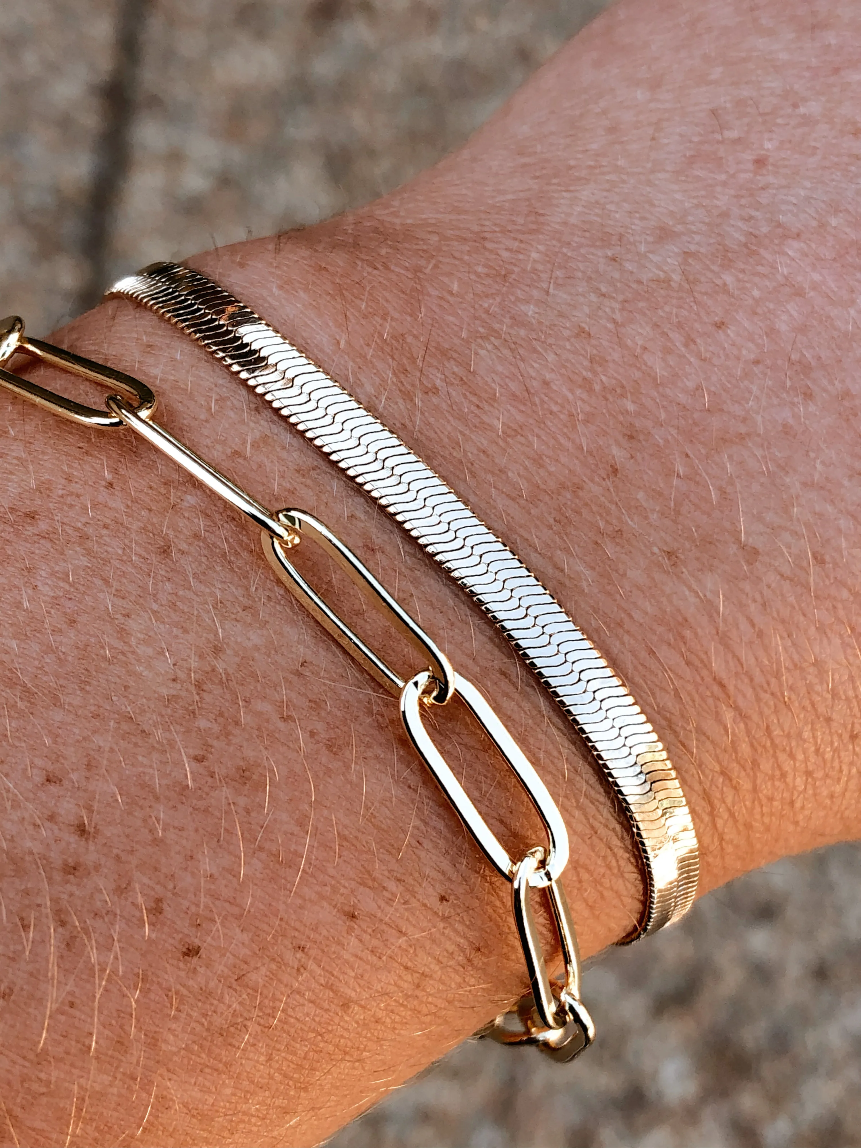 The Lauren Bracelet Set by Toasted Jewelry