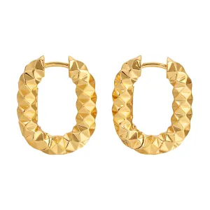 The Pyramid Oval Hoops