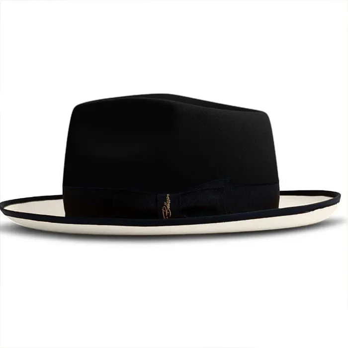 Urban Two Tone Fedora-Black Yellow